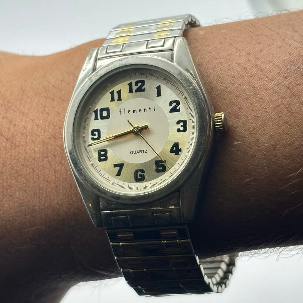 Elements Silver & Gold Men’s Watch